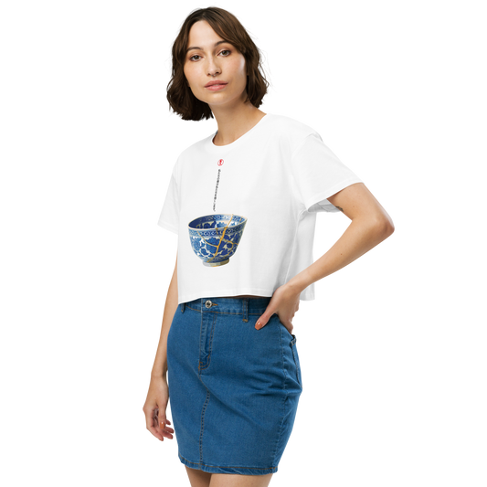 KINTSUGI - Women’s crop top