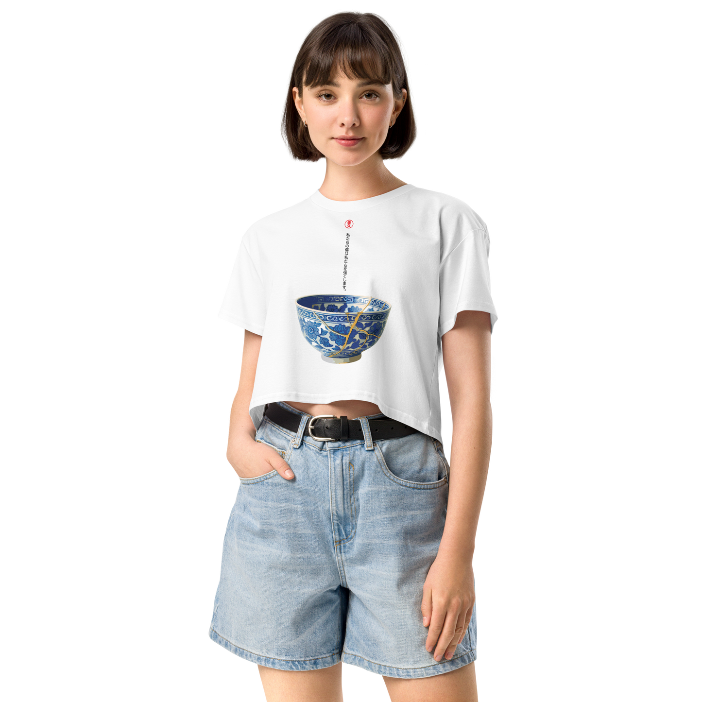KINTSUGI - Women’s crop top