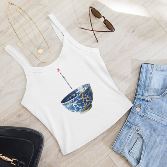 KINTSUGI - Women’s micro-rib tank top