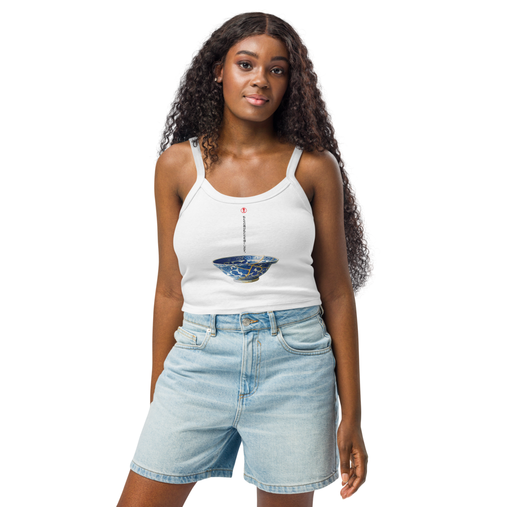 KINTSUGI - Women’s micro-rib tank top